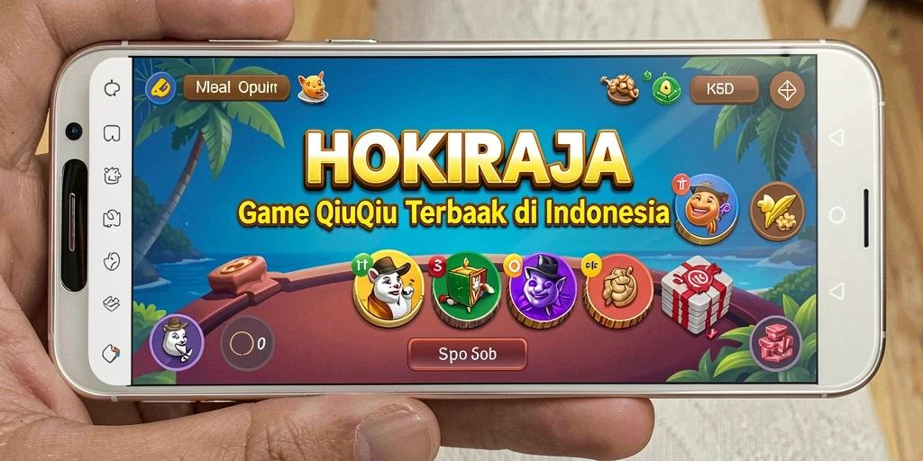 Gameplay seru QiuQiu di HOKIRAJA.