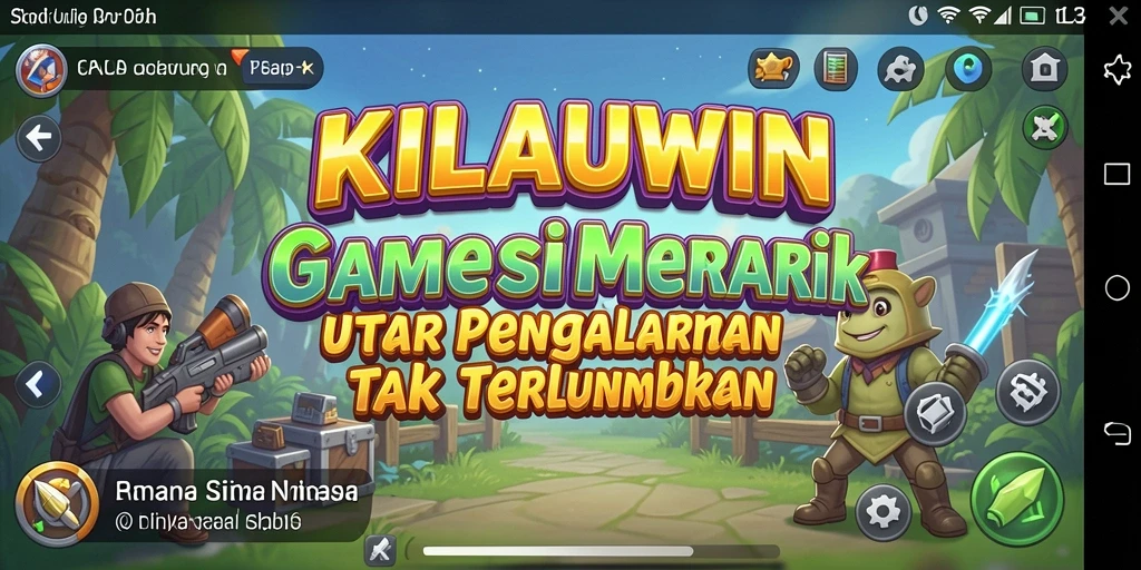Tampilan menarik dari gameplay KILAUWIN yang mengasyikkan.