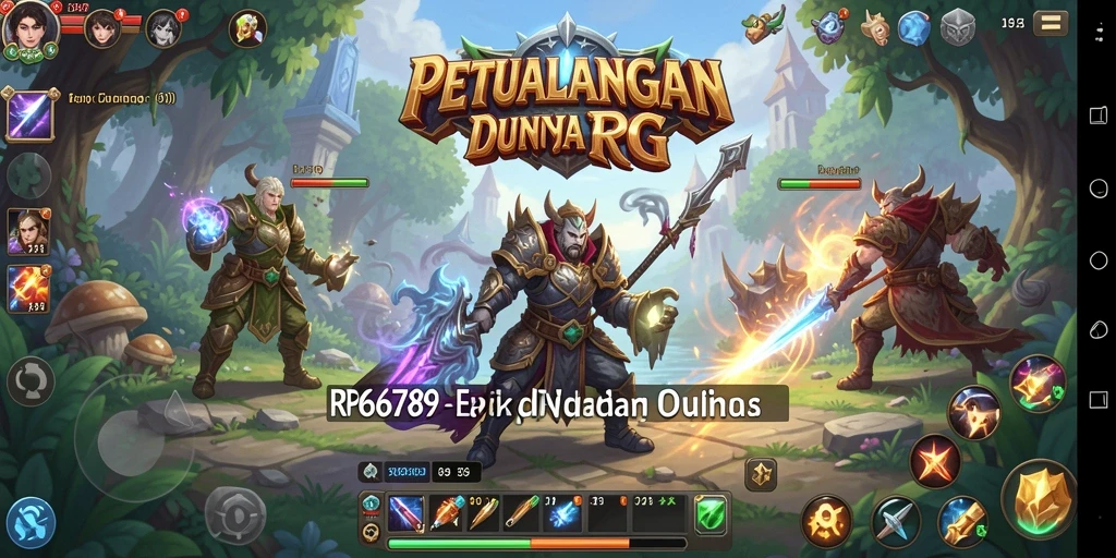 Screenshot gameplay RP6789 menunjukkan aksi pertempuran yang seru dan grafis yang memukau.